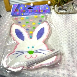 Easter  BUNNY Cello Bags , 20/pk, 1 package, Easter Goody Bags.